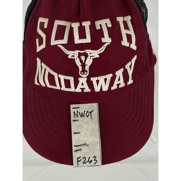VTG Rare Kinley South Nodaway Longhorns Trucker Mesh Snapback Hat NWOT F263 - Picture 7 of 7